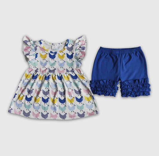 Chickadee Set - BLUE
