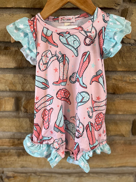 Boot Scootin’ Romper