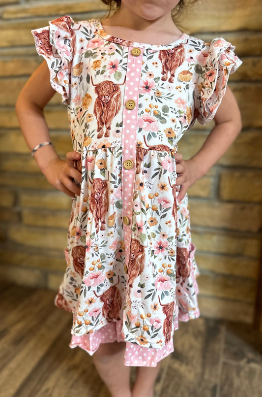 Pink Highlander Dress