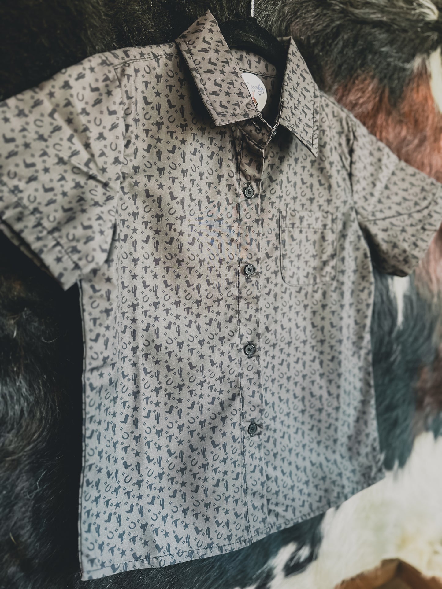 Iconic Cowboy Button-Up