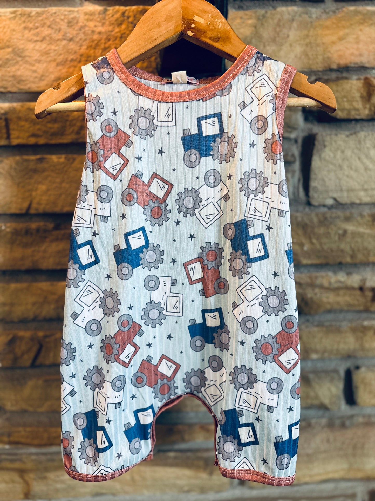 RWB Tractor Romper