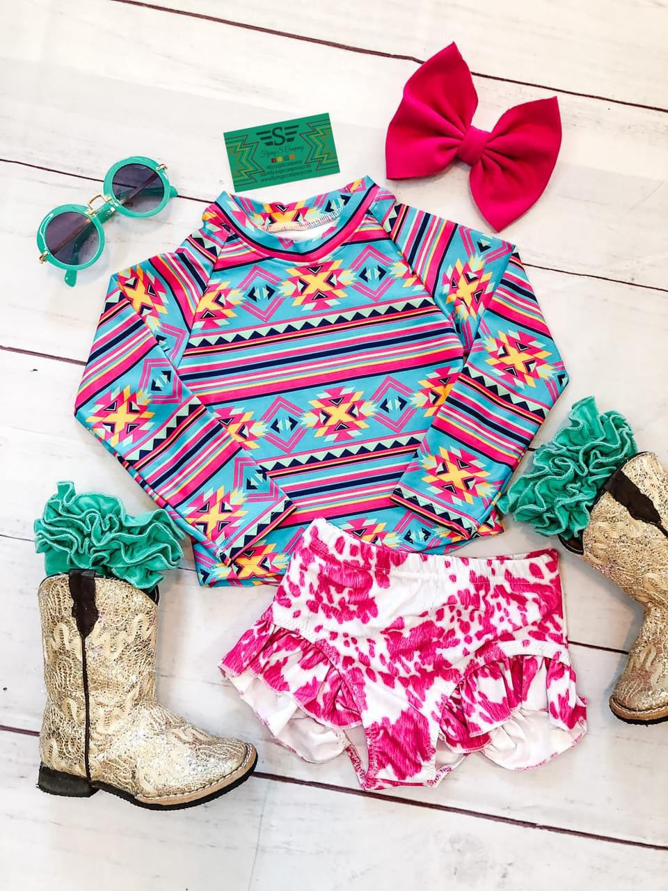 Watermelon Cowgirl Swim