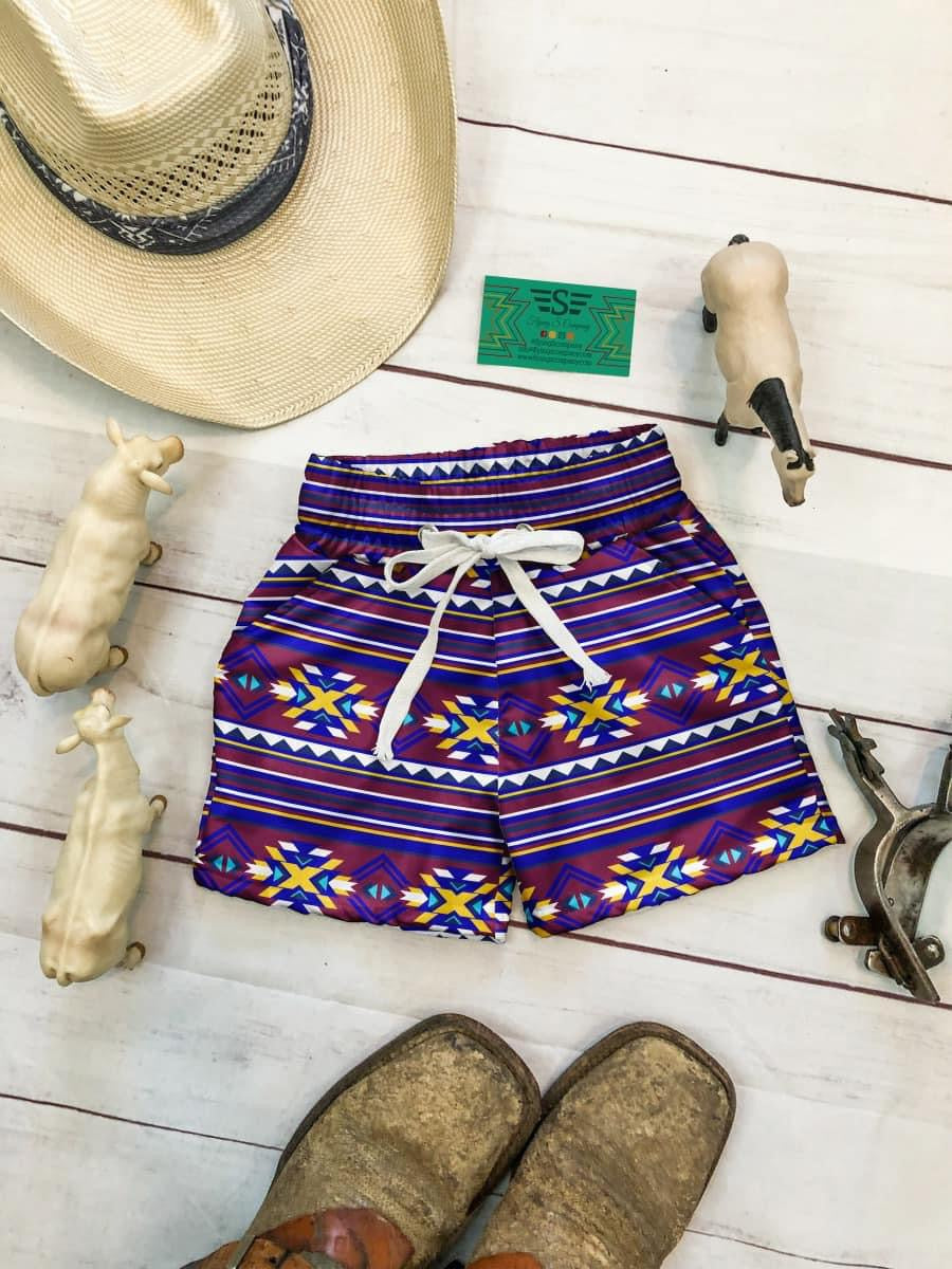 Cowboy Swim Trunks