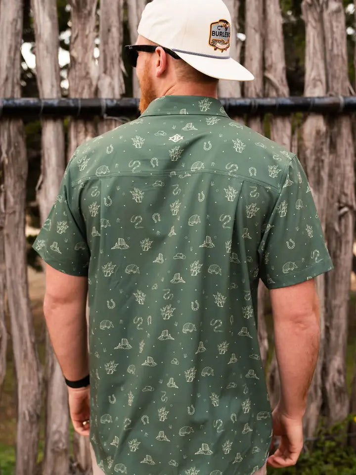 MEN'S Burlebo Performance Button-Up - Out West