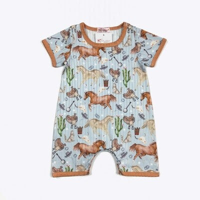 Wild Horses Romper