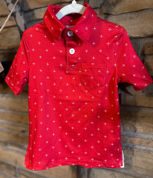 Merry Red Polo