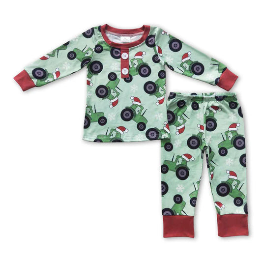 Christmas Tractor Jammies