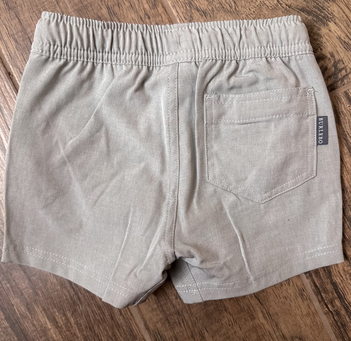 Burlebo Youth Athletic Short - Light Grey