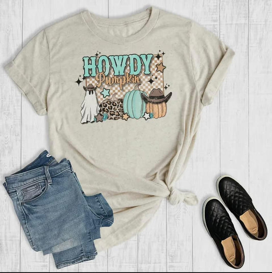 Howdy Pumpkin Tee