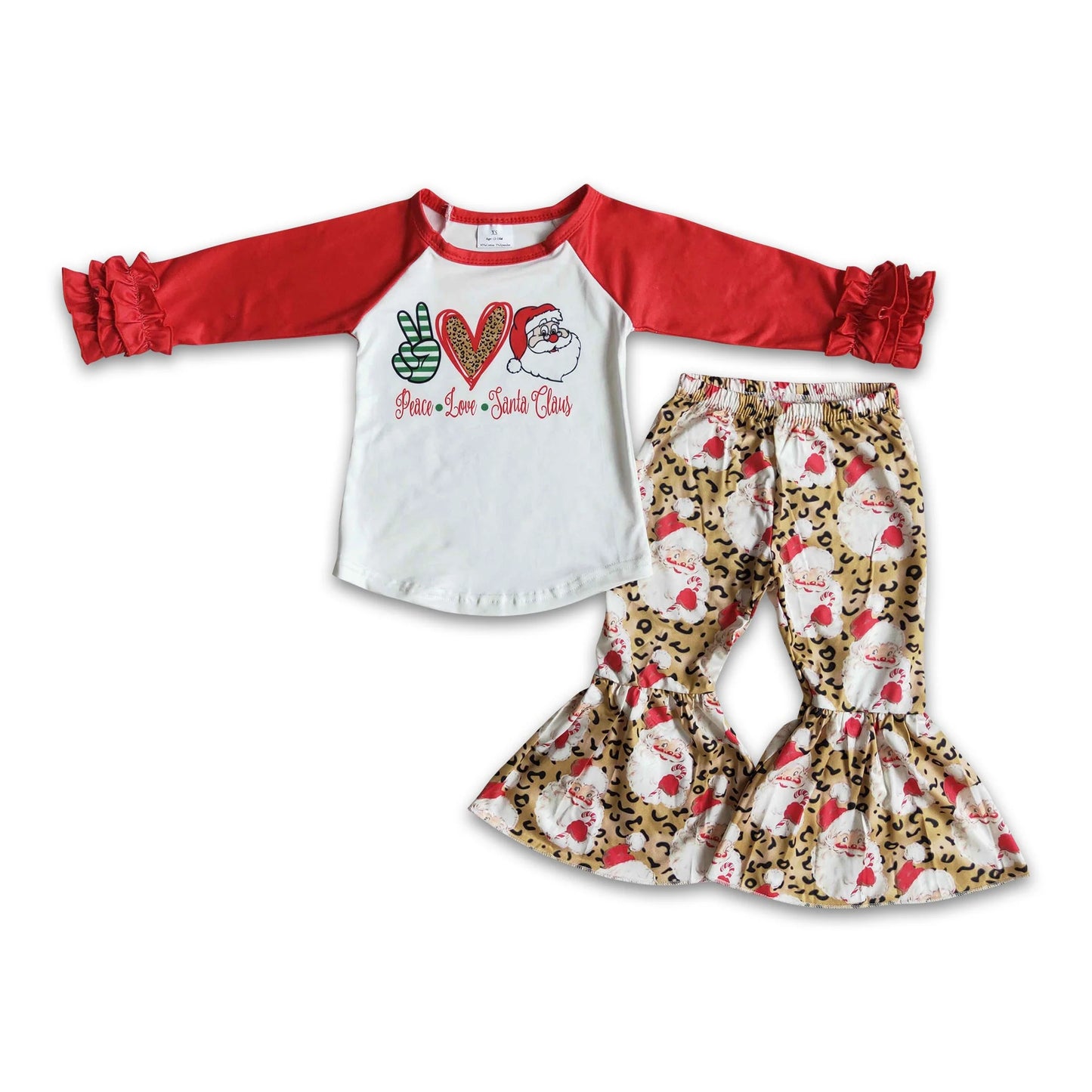 Peace, Love & Santa Clause Set