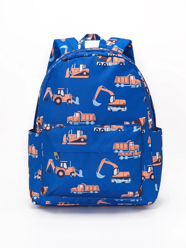 Blue Construction Backpack