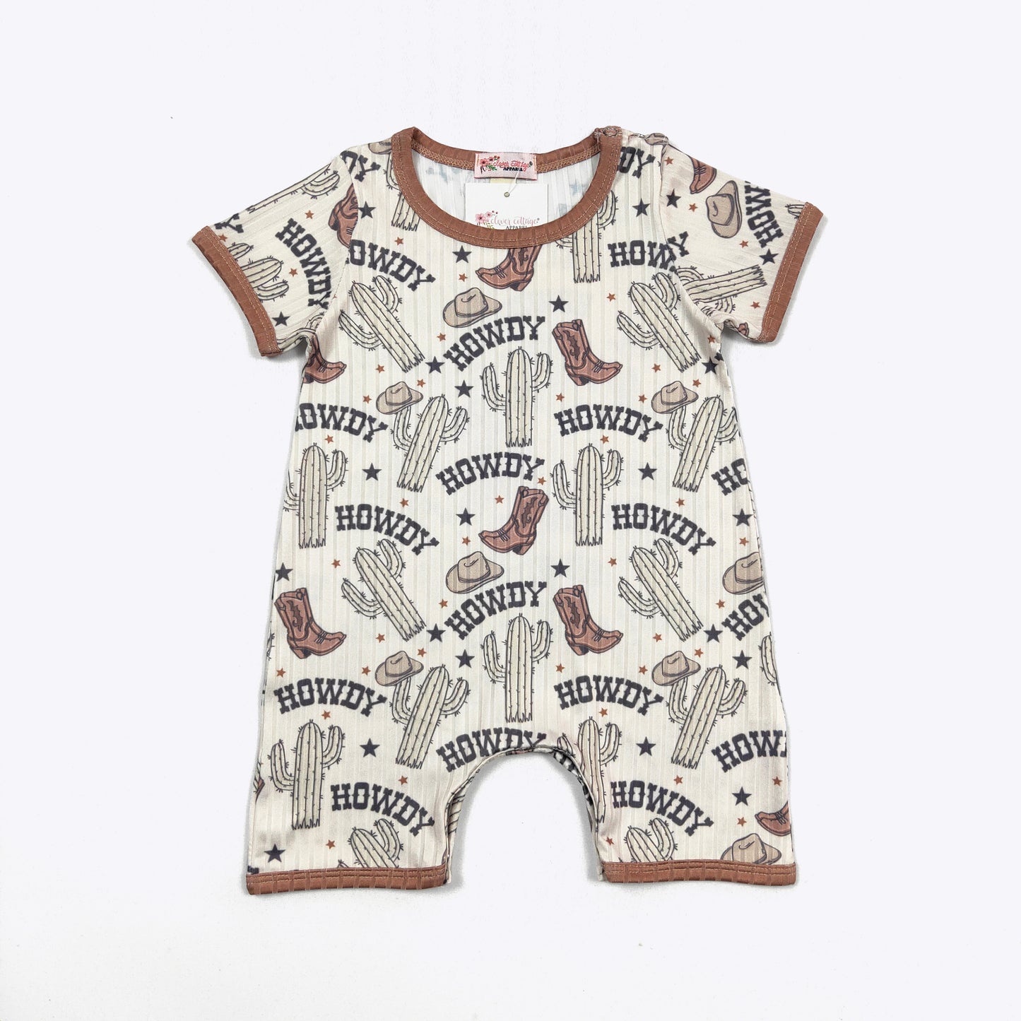 Howdy Boy Romper